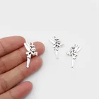 20 шт посеребренные девушка Ангел фея Динь-Динь Очаровательные Подвески для бус для браслета ожерелье серьги