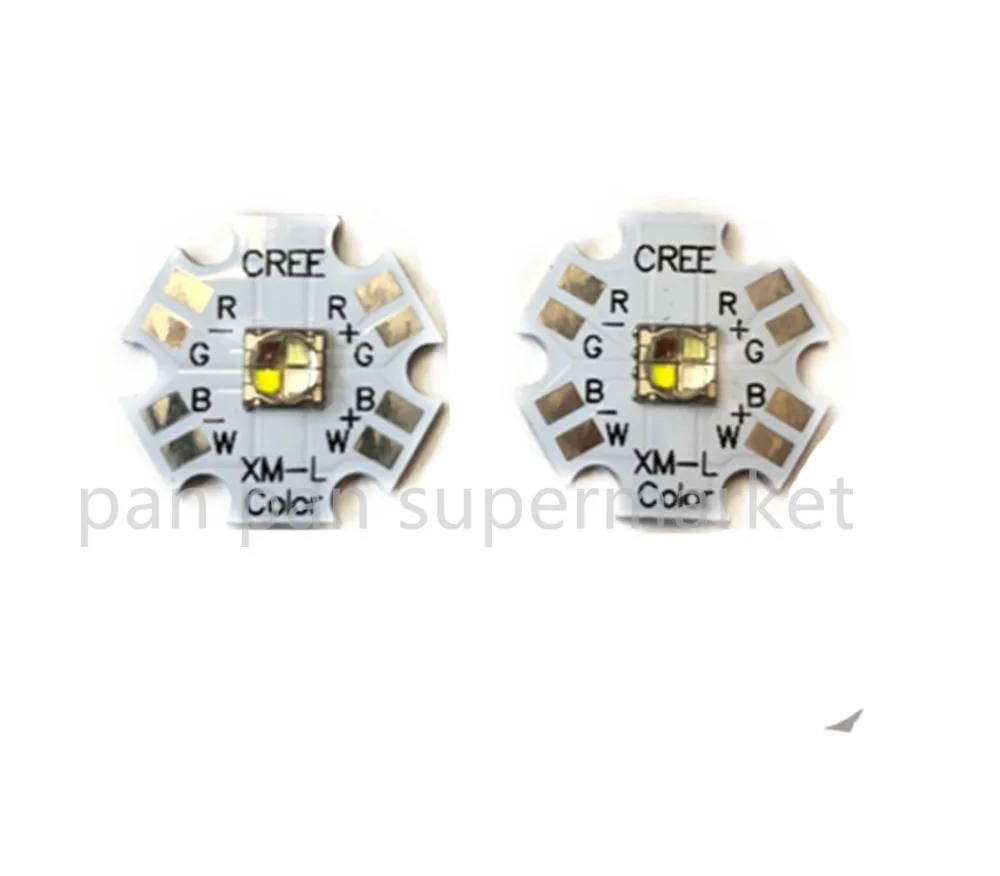 Светодиодная лампа эмиттер Cree XLamp XML XM L RGBW RGBWW RGB + Холодный/теплый белый свет 12 Вт 4