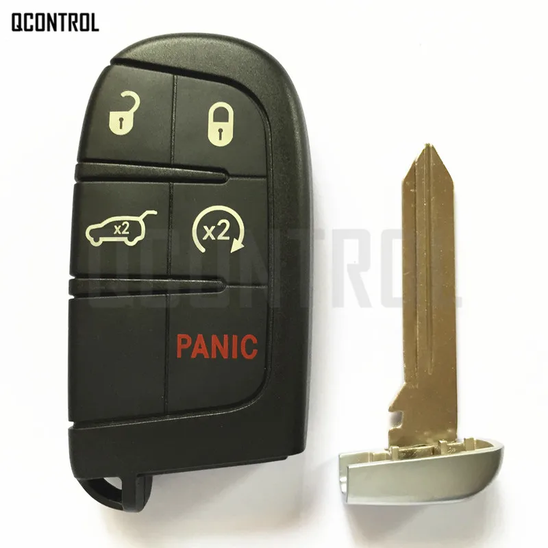QCONTROL дистанционный смарт ключ для DODGE/Chrysler/JEEP Grand Cherokee Бесконтактный удобный