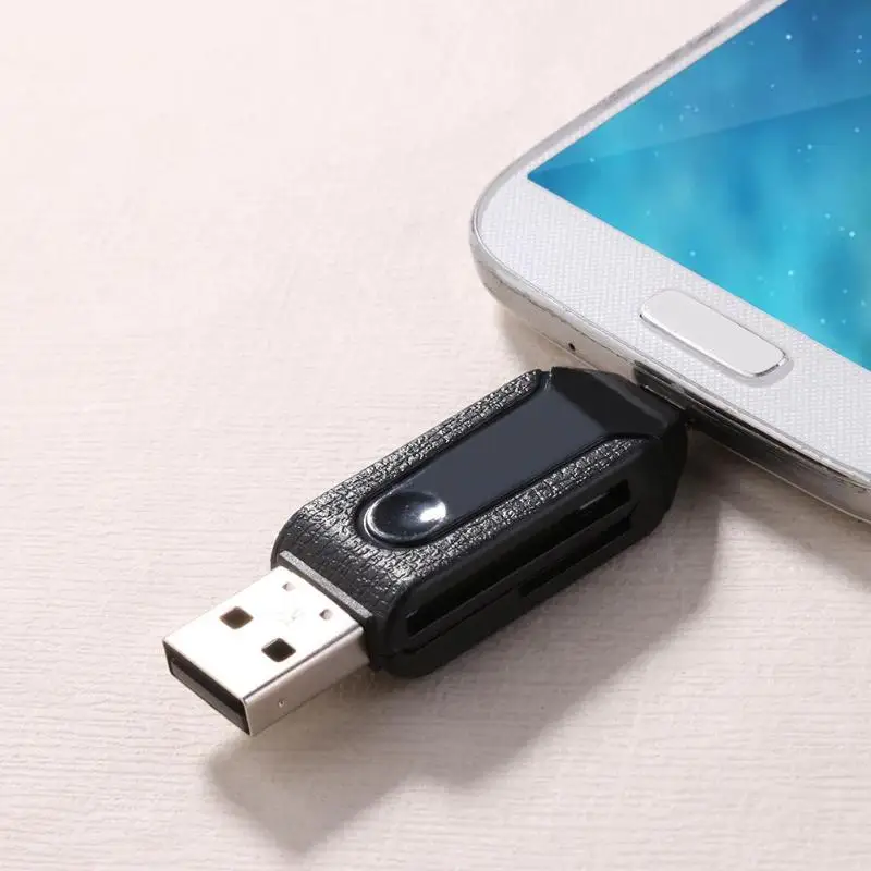 Мини USB 2 0 Micro кардридер для SD карты TF адаптер Plug Play красочный выбор ноутбука ПК Huawei