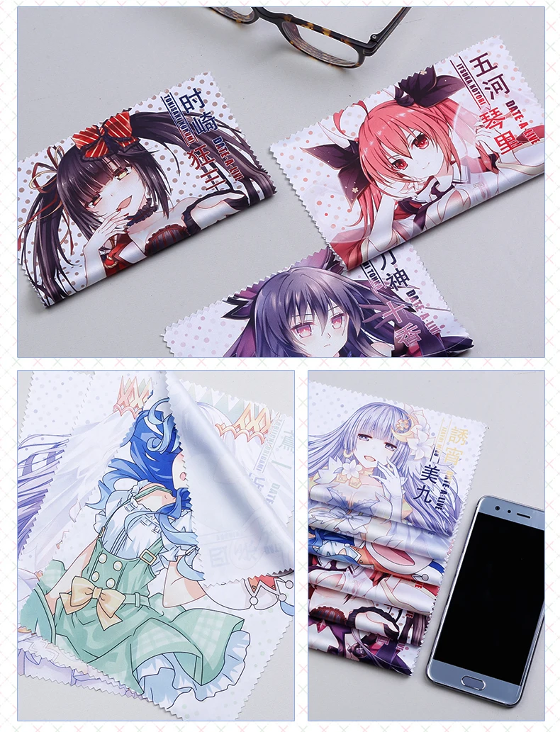 Аниме Fate Grand ordred Attila Nero линза для очков очки чистая ткань scattach tamamo no Mae Чистка экрана