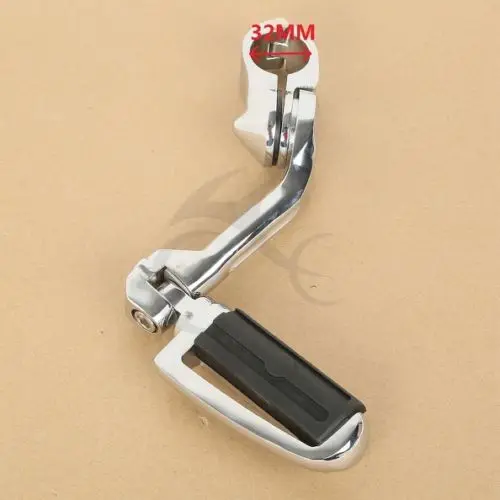 Мотоцикл 32 мм 1 1/4 &quotдлинный угловой шоссе защита двигателя Footpeg для Harley Touring Electra
