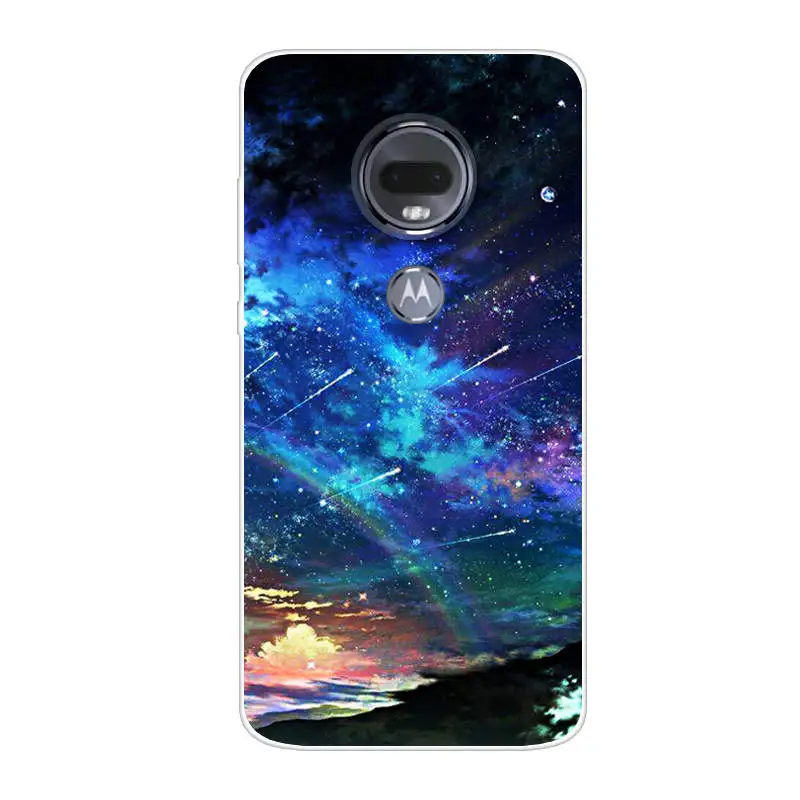 Чехол для Motorola Moto G7 Plus мягкий силиконовый чехол из ТПУ телефона Play G 7 Power MotoG7