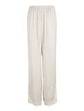 Eggnog Vero Moda кружевные широкие повседневные пижамные брюки | 3174P7505 - Цвет: Eggnog
