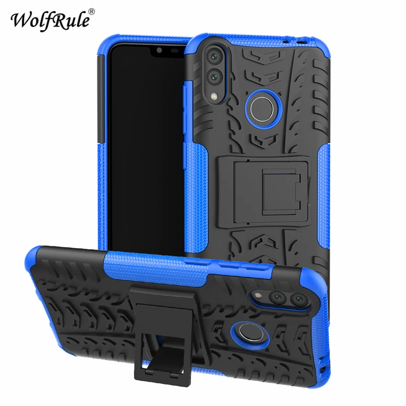 

Phone Case For Huawei Honor 8C Case On Honor 8C Dual Layer Armor Shells TPU+PC Shockproof Cover For Huawei Honor 8C Funda 6.26"