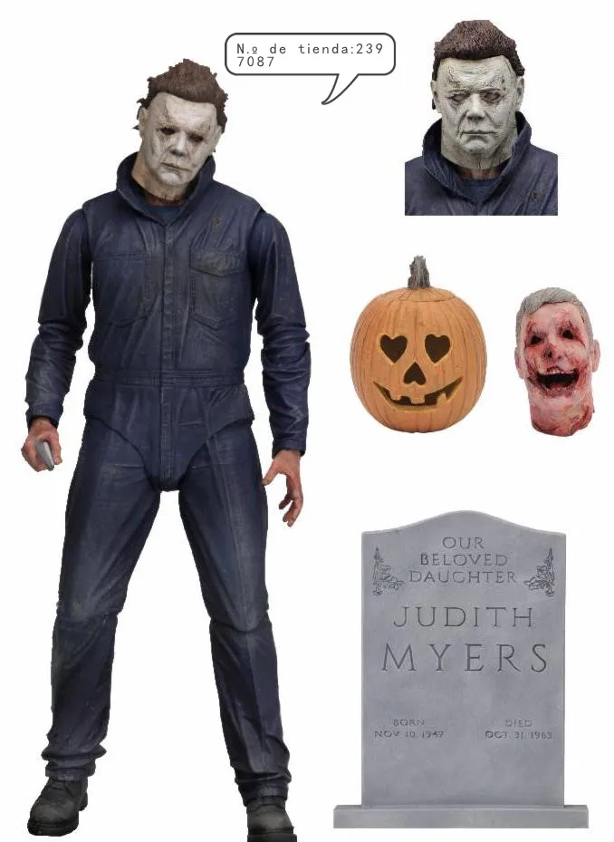 Фигурка NECA на Хэллоуин 7 дюймов оригинальная экшн-фигурка Майкла Майерса игрушка