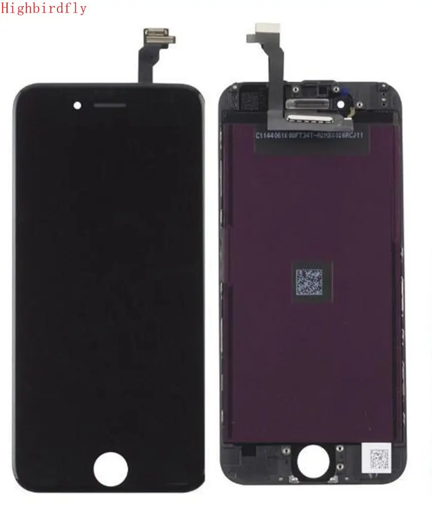 Для Iphone 6 ЖК экран дисплей с сенсорным экраном дигитайзер стекло вместе ремонт
