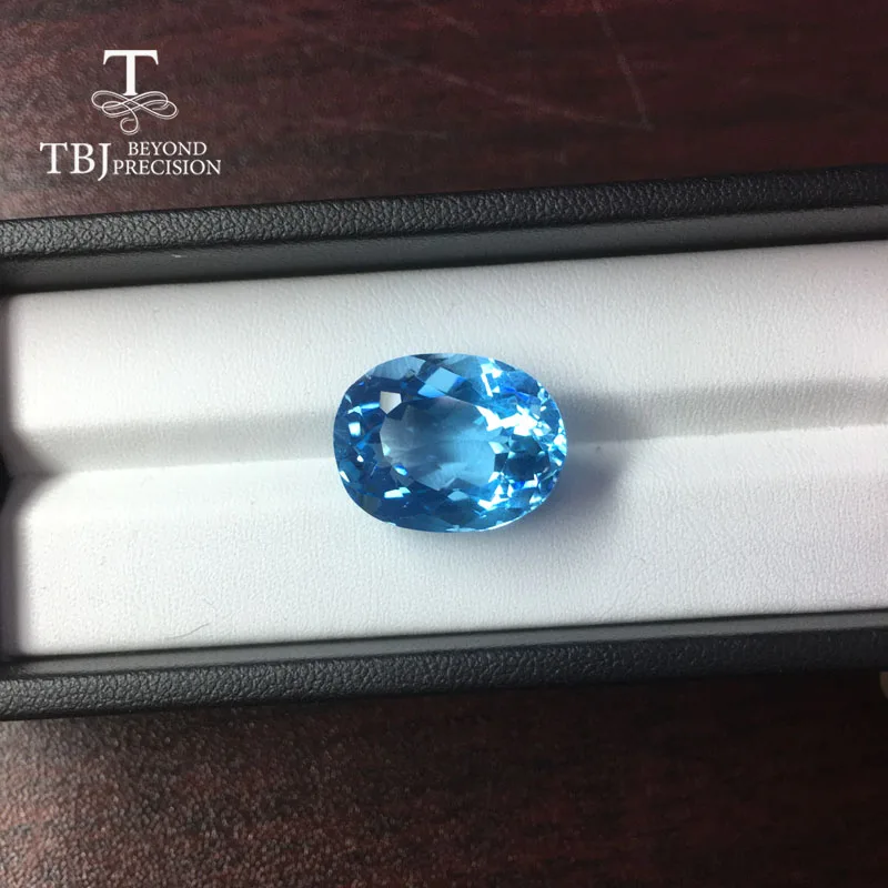 Tbj натуральный бразильский голубой топаз Микс форма настоящий свободный