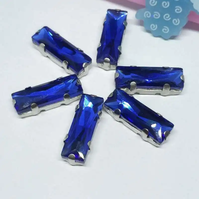 Прямая лента из хрустального стекла для пошива Стразы с когтями женские туфли и