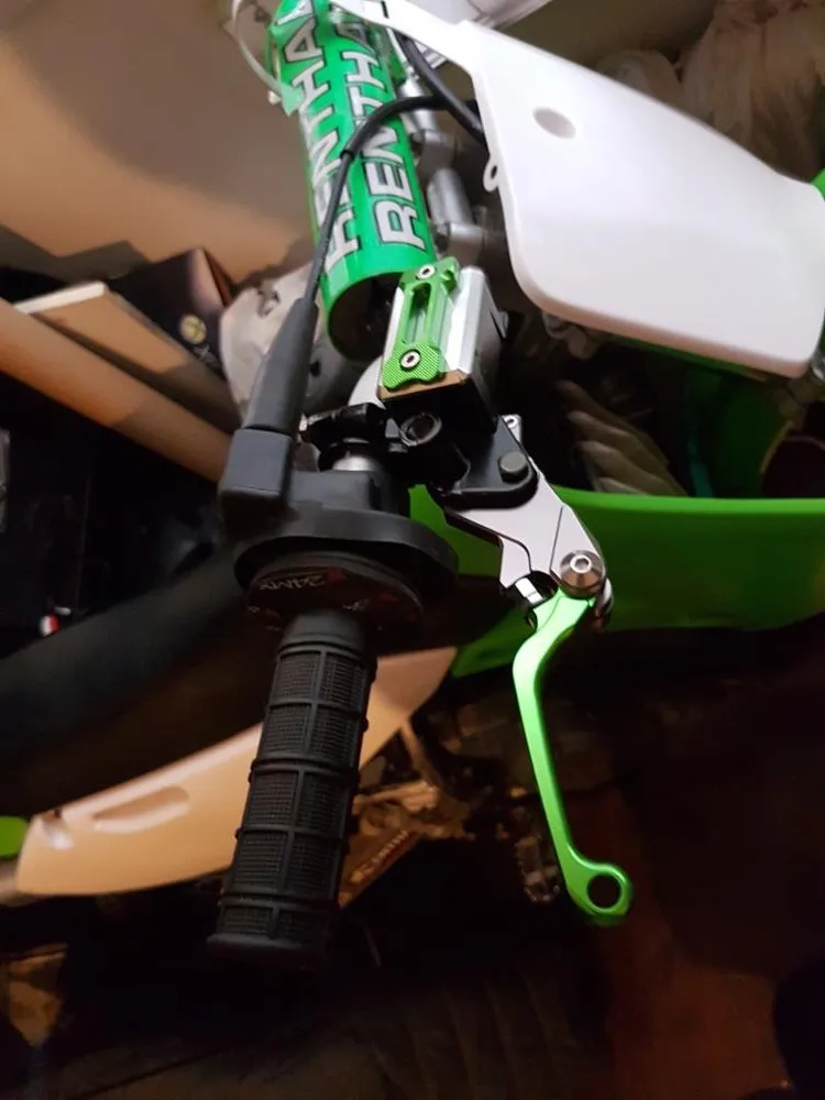 Мотокросс гидравлический тормоз и трос сцепления рычаги для Kawasaki KLX300R KLX 300 R RA KDX220R KDX200 KDX 250 220 200 главный цилиндр