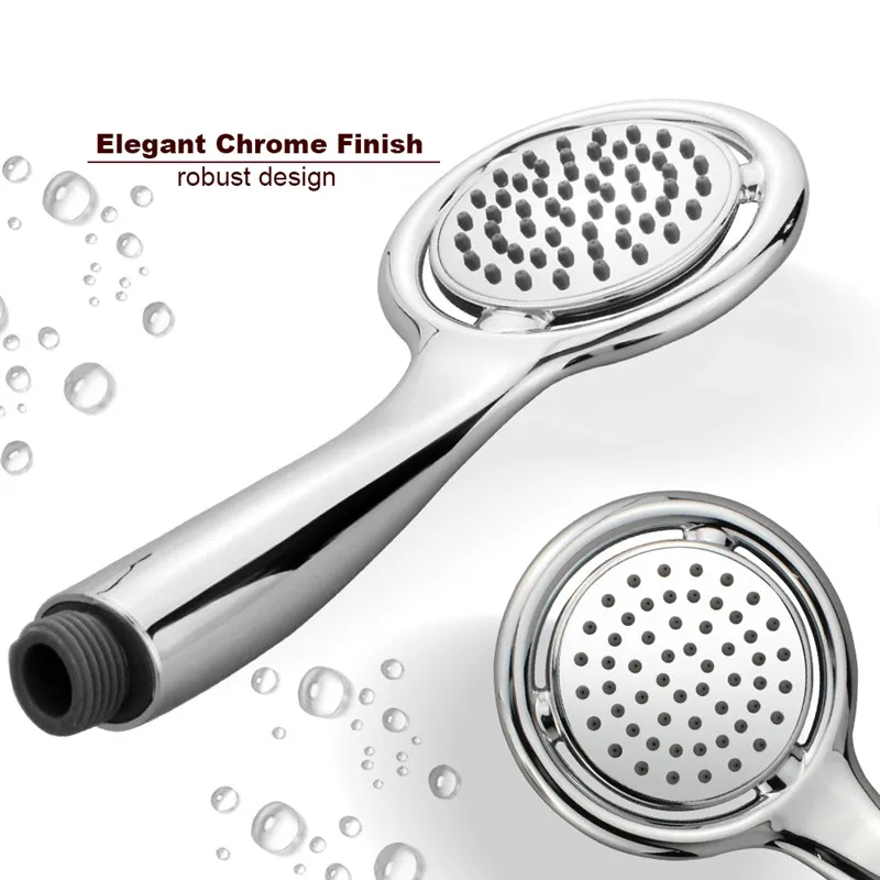 Тонкое ручное насадка для душа водосберегающая прочная низкого давления
