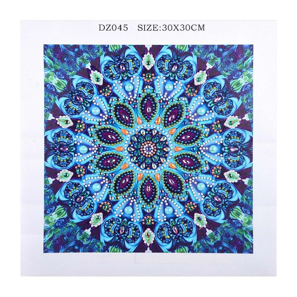 Multicolor Special Shaped Diamond Painting DIY 5D Partial Drill Cross Stitch Kits Crystal Rhinestone Of Picture 19Jan23 P33 | Дом и сад