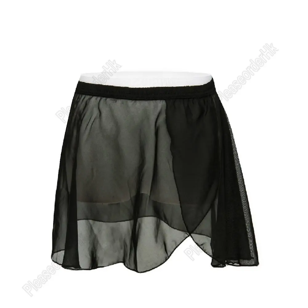 2015 Children Girls Kids Georgette Ballet Dance Pull-On Skirt Tutu Dancewear | Тематическая одежда и униформа
