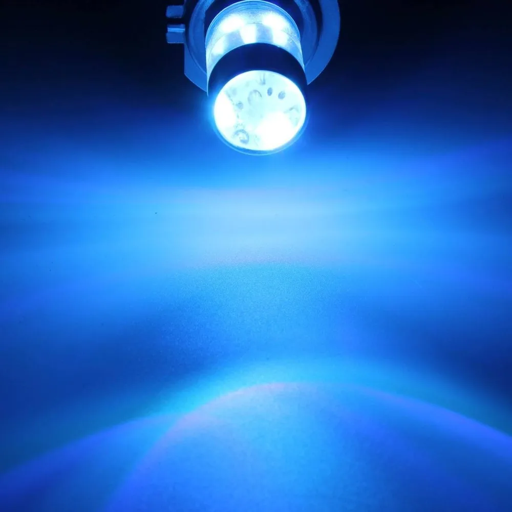 2 шт. H7 6W 12 LED Samsung 2323 SMD чип 800LM Phare Voiture Antibrouillard Ampoule Auto Lampe DC 12-30V Ice Bleu Lumiere | Автомобили
