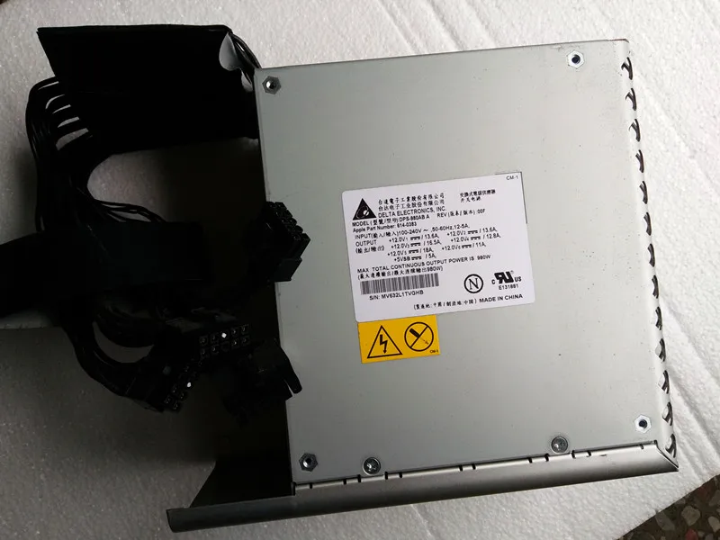 DPS 980AB 614 0383 980 Вт источника питания для Ma356 Ma970 A1186 100% тестирование работы|ЖК-экраны