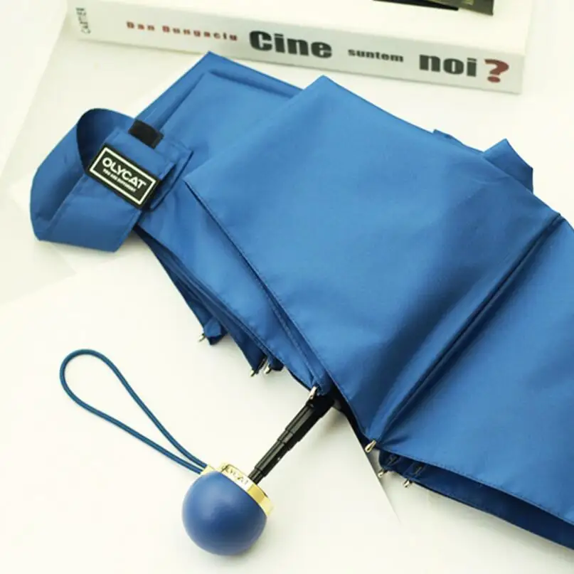 Новый бренд 8K карманный мини зонтик защита от солнца анти УФ пять складных зонтов