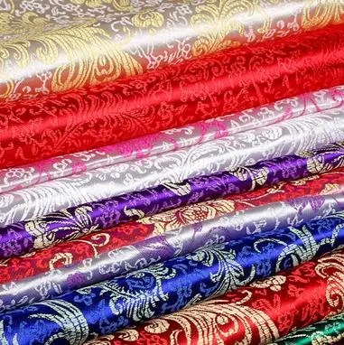 Костюм из парчовой ткани 90 см * 100 женское платье-кимоно шелковая атласная ткань