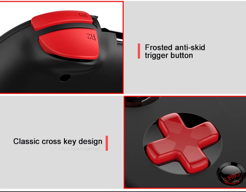 IPega PG-9087 Bluetooth Джойстик Геймпад V4.2 беспроводной игровой контроллер с турбо функцией для Android/Windows планшетный ПК