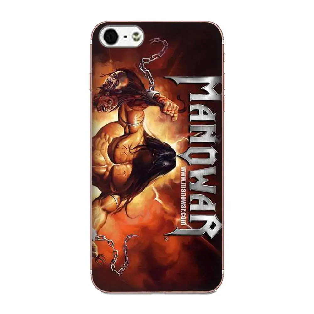 Чехол для мобильного телефона Manowar Apple iPhone X XS Max XR 4 4S 5 5C 5S SE 6 6S 7 8 Plus|Чехлы-накладки| |