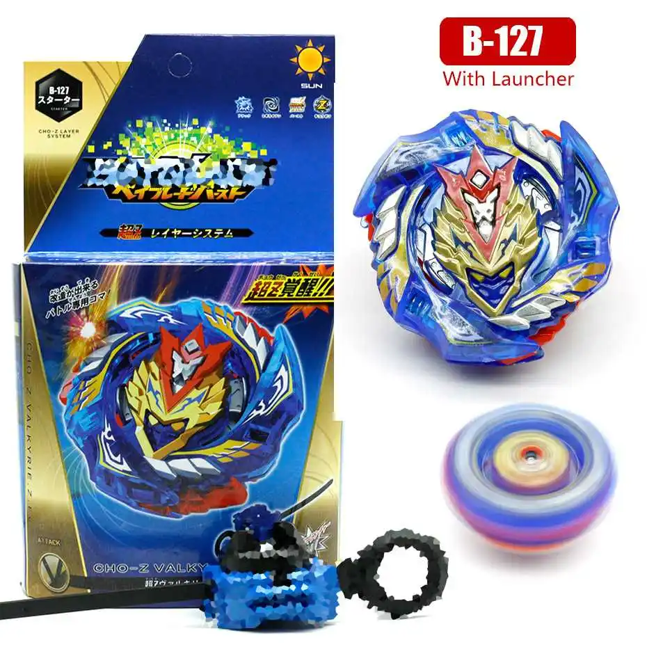 B-127 Bey blade Burst Toys B82, без пускового устройства и коробки, колышки, металлический сплав, волчок, Bey Blade Blades Toy Bayblade - Цвет: B-127