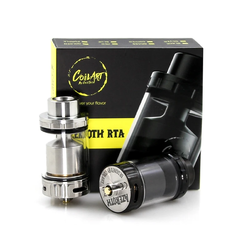 Оригинальный Coilart Azeroth RTA Танк 24 мм 4 5 мл электронная сигарета атомайзер Vape для vape