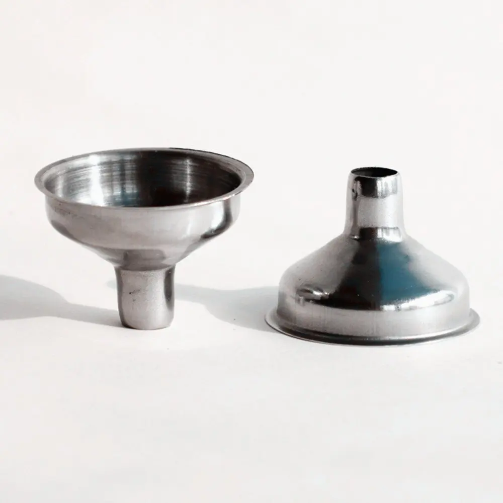 Воронка мини фляжки из нержавеющей стали для бутылок с эфирным маслом/для