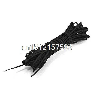 

Shrink Ratio 2:1 0.5mm Black Polyolefin Heating Shrinkable Tube 125C 10m