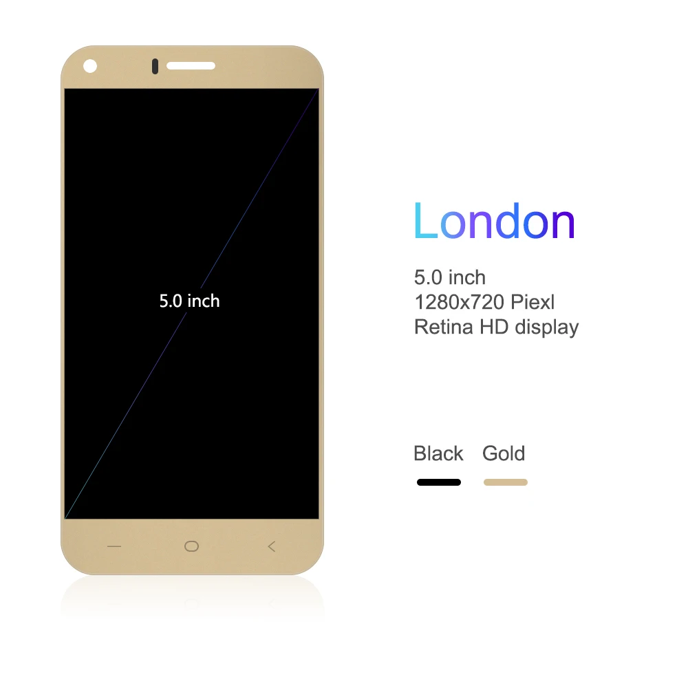 100% тест для UMi London LCD дисплей и кодирующий преобразователь сенсорного экрана в