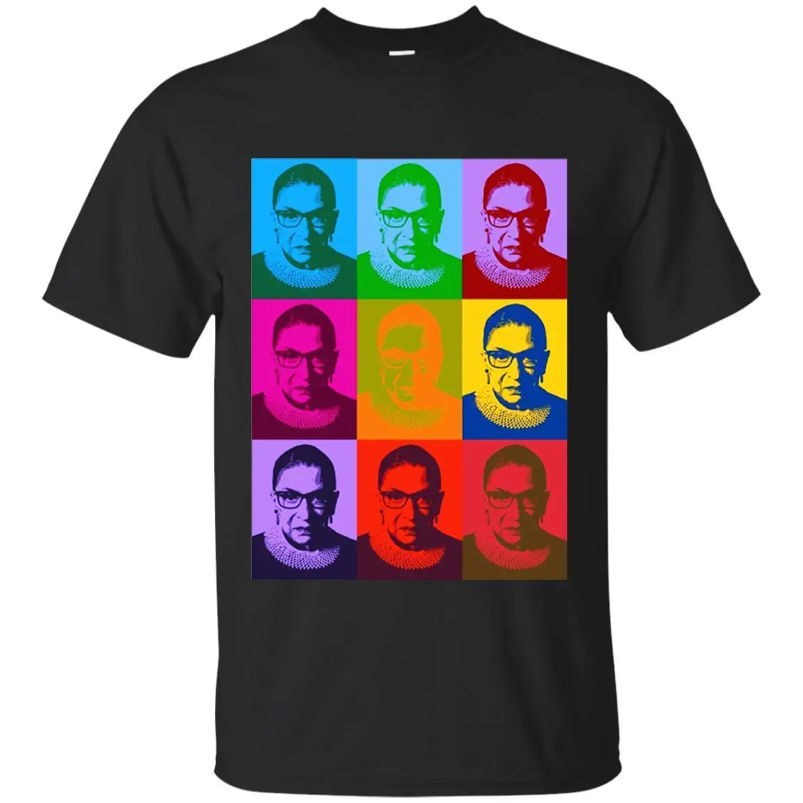 Цвет черного темно-синяя футболка GOCZDEALZ RBG Рут Бадер Гинзбург мужская домашняя