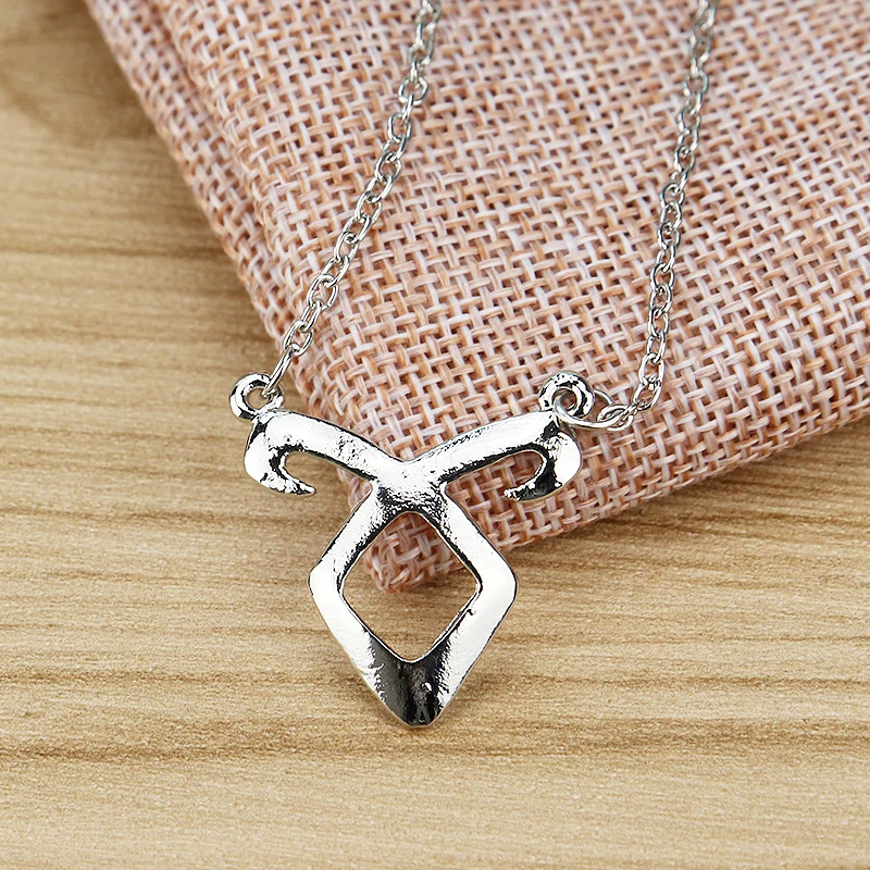 Movie City of Bones Pendant Necklace Angelic Forces Power Rune The Mortal Instruments Shadow Hunter Statement Jewelry | Украшения и