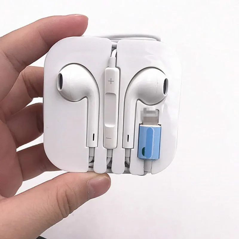 Проводной BluetoothEarphones стерео наушники виех микрофон для iPhone8/8 плюс/iPhone7/7 Plus и iPhone