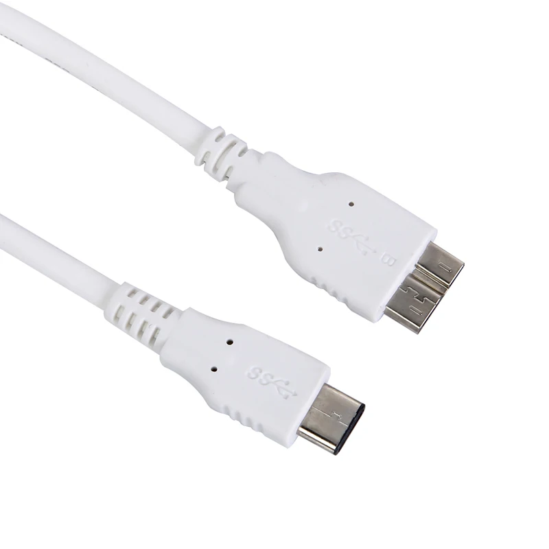 Черный кабель USB 3 1 10 Гбит/с Type C папа-Micro Mini 0 для жесткого диска Macbook | Компьютеры и