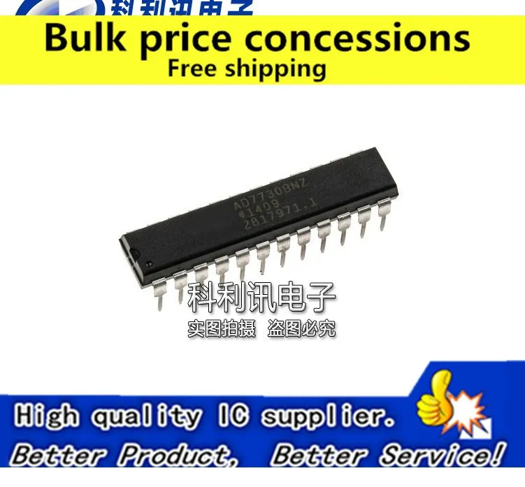 

Free Shipping 2PCS/LOT AD7730BN AD7730BNZ DIP-24 IC