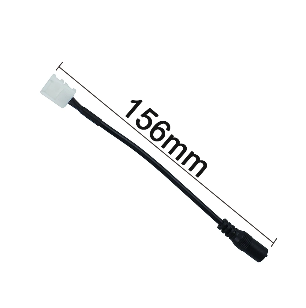 8 мм 2pin Женский DC адаптер Светодиодная лента Соединительный кабель для SMD 3528 3014 2835