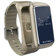 Bluetooth Смарт браслет B7 фитнес трекер часы наушники монитор