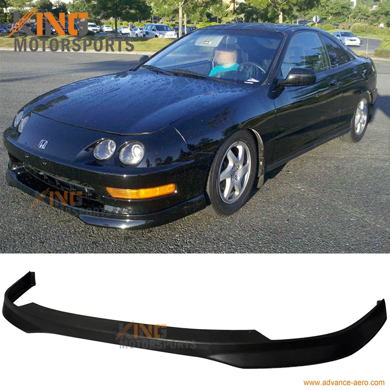 Подходит 98-01 Acura Integra DC2 Тип R Стиль передний бампер спойлер обвес PP