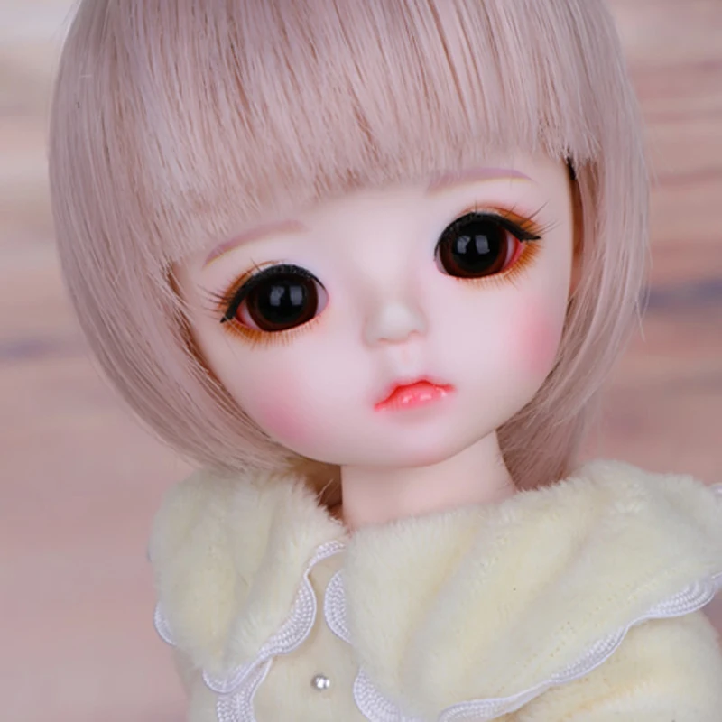 

Новое поступление, полный комплект, 1/6 BJD кукла, красивая, ограниченная серия, кукла из смолы для маленькой девочки, подарок на день рождения, ...