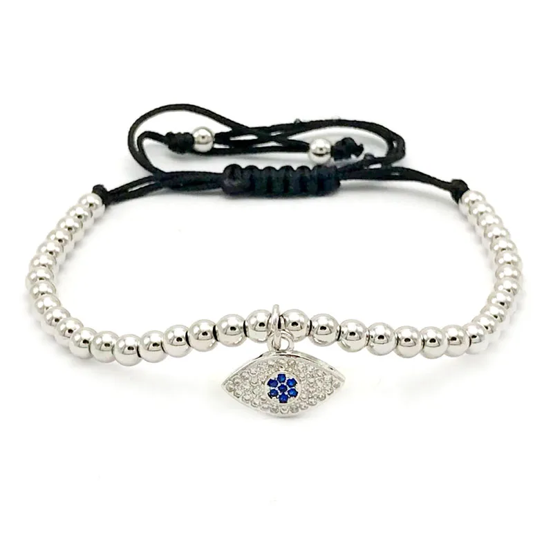 Браслет макраме с микрозакрепкой из фианита|macrame bracelet|charm braceletbead charm bracelet |