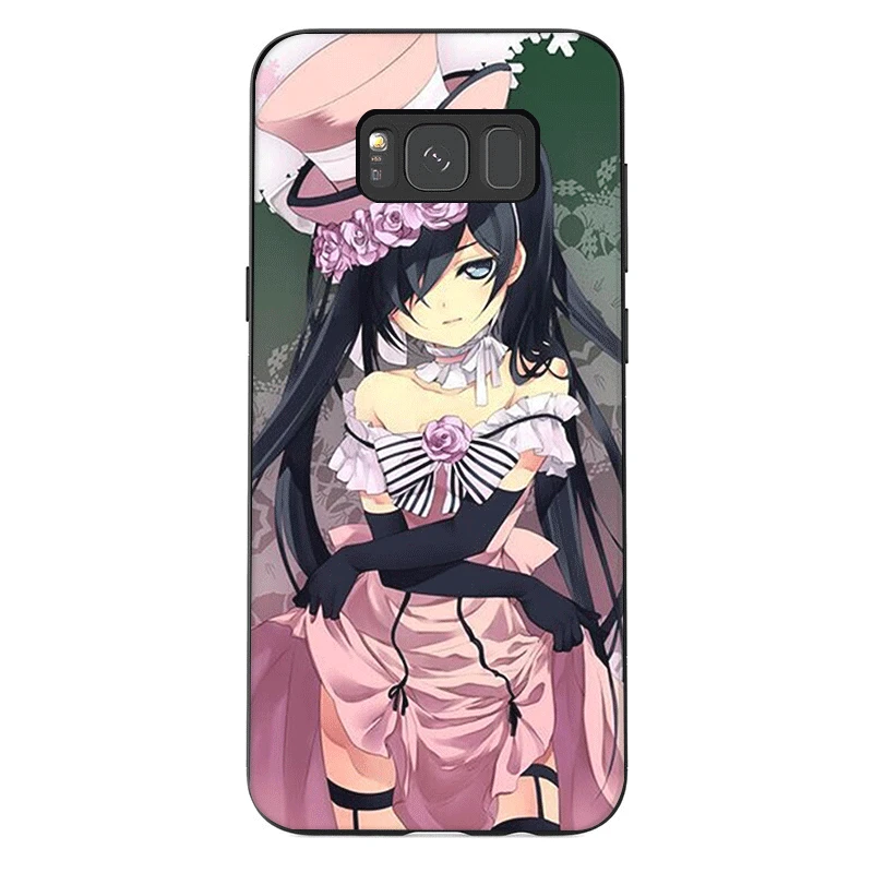 TPU Mobile Phone Case For Samsung A10 A20 A30 A40 A50 A60 A70 A7 A8 A9 A6 A5 A3 J6 Cover Anime Black Butler Kuroshitsuji Shell | Мобильные