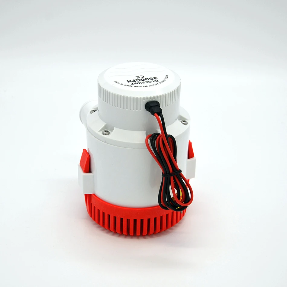 Большой поток dc 24 вольт водяного насоса для погружной лодки Трюмный насос 3500GPH