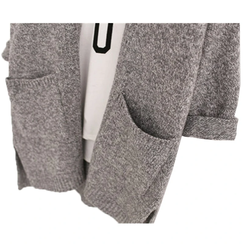 Новинка 2017 женские длинные кардиганы осенне весенний бренд повседневный стиль