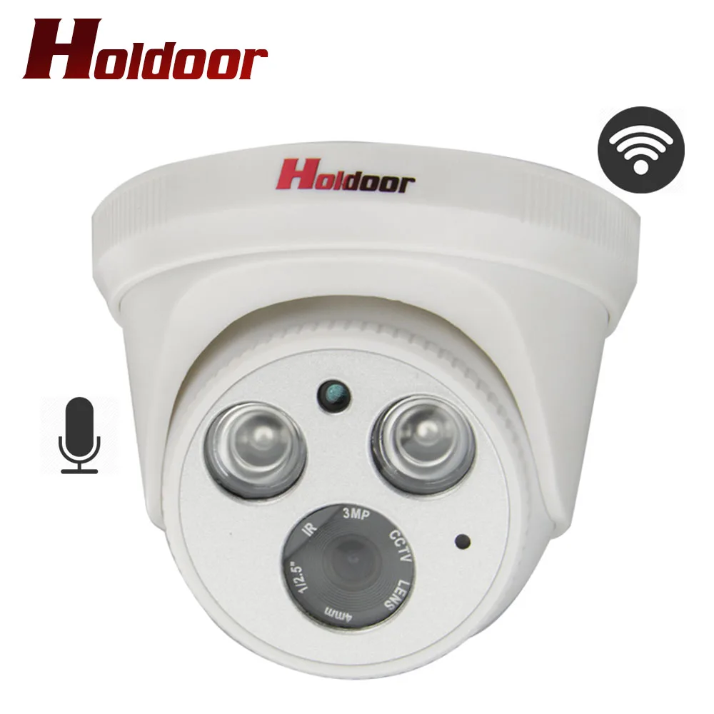 Holdoor HD IP WiFi камера наблюдения беспроводной CCTV Крытый обнаружения движения видео