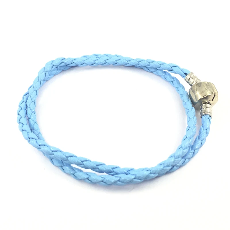 Модный базовый браслет из искусственной кожи PU с застежкой подходит для