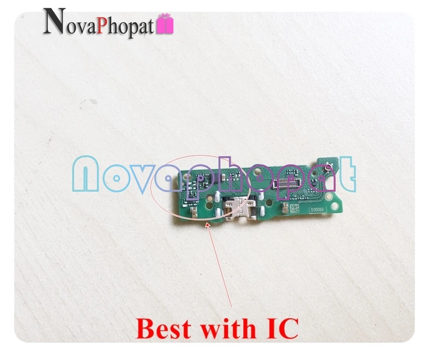 

Novaphopat Best Charger Port Board For Huawei Y5 2018 USB Dock Charging Port Connector Microphone Mic Flex Cable ; 5pcs/lot