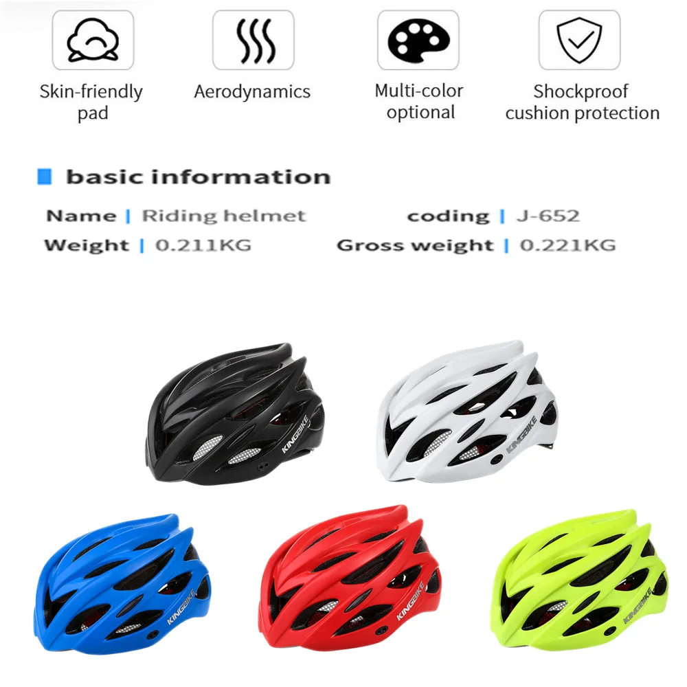 Велосипедный шлем KINGBIKE Сверхлегкий дышащий титановый для горного велосипеда MTB с