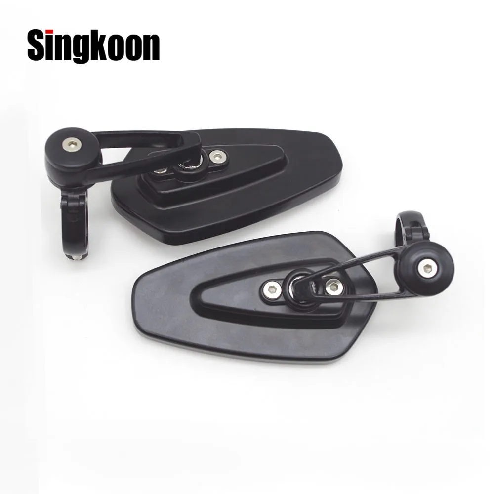 Универсальный Мотоцикл Бар Конец Зеркало скутер зеркала заднего вида retroviseur moto