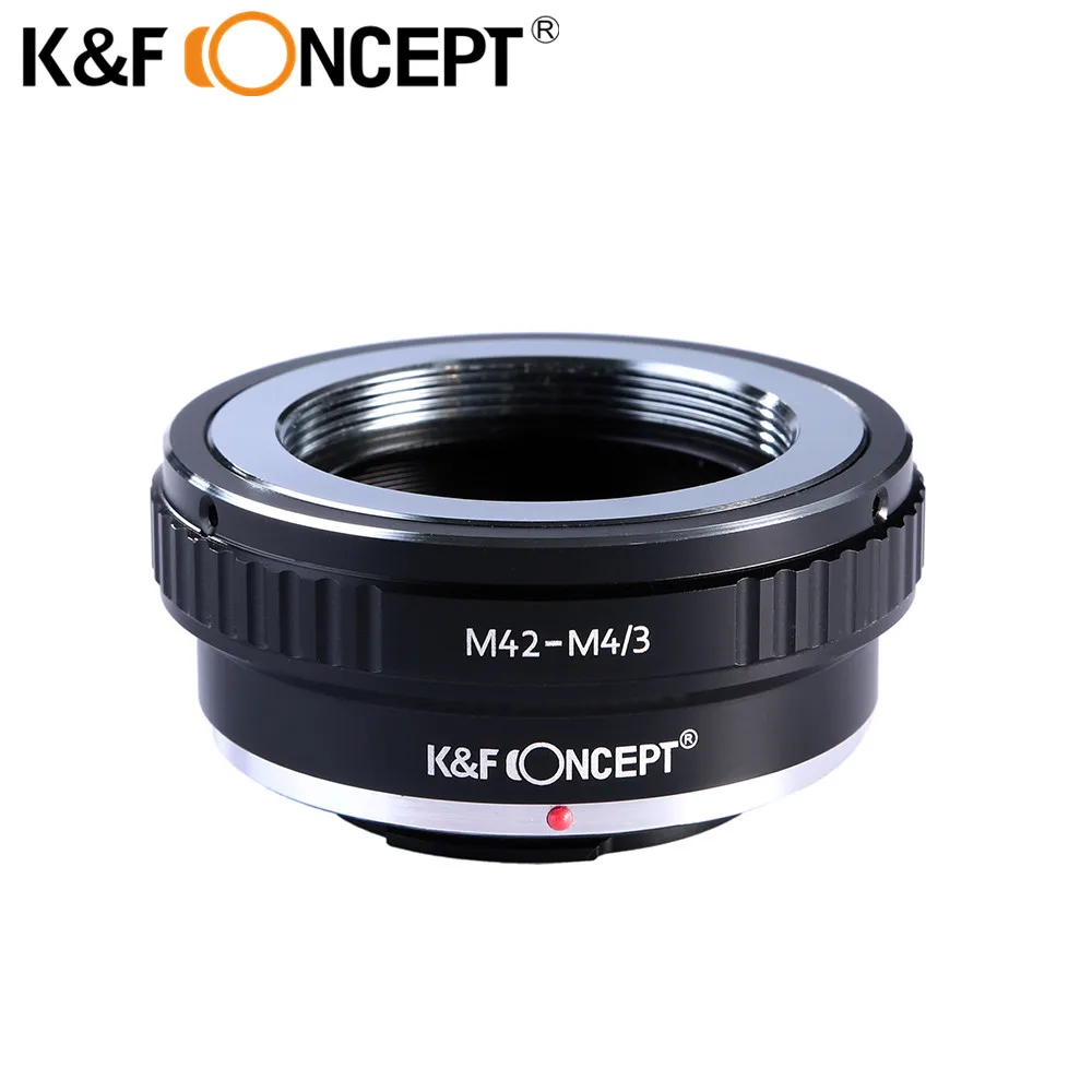 

K&F CONCEPT M42-M4/3 Camera Lens Adapter Ring For Screw Mount M42 Lens on for Micro 4/3 M4/3 Mount Camera Olympus/Panasonic