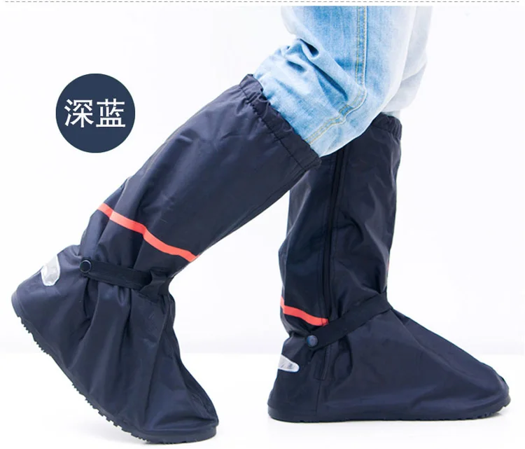 Водонепроницаемые туфли с высокой канистрой наволочки Нескользящие для езды на