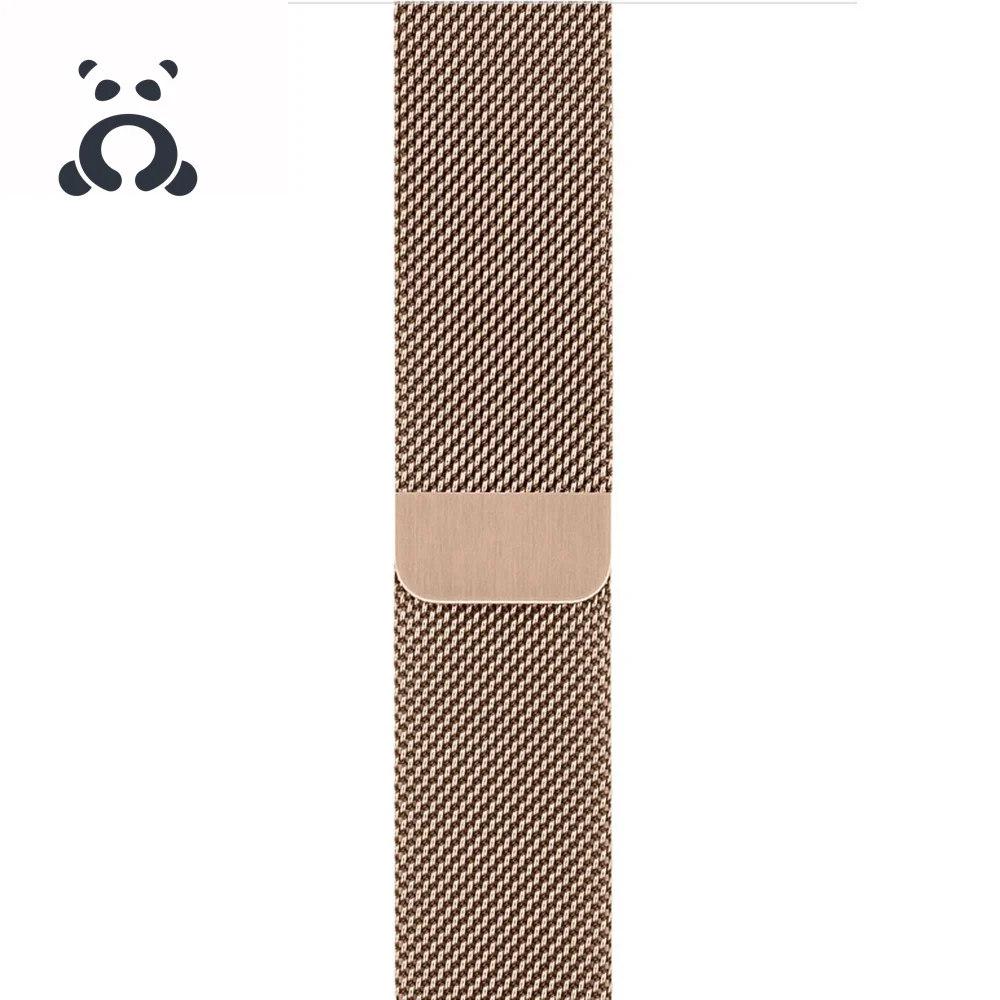 Lebanda Milanese loop band для Apple Watch Series 4 5 3 2 ремешок для iwatch нержавеющая сталь Магнитная Регулируемая пряжка адаптер