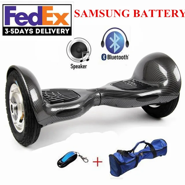 Электрический скейтборд 10 дюймов скутер два колеса умный баланс Ховерборд с